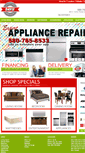 Mobile Screenshot of davisfurnitureandappliance.com